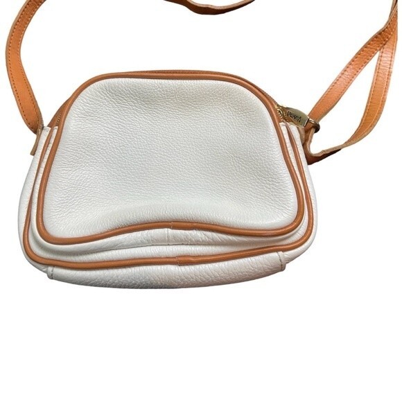 VALENTINA ivory Made In Italy Leather Extra Small Crossbody - Picture 2 of 11